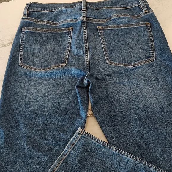 J.Crew Reimagined Vintage Slim Straight Women's Size 29 T Button Fly Blue Jeans - Picture 7 of 11